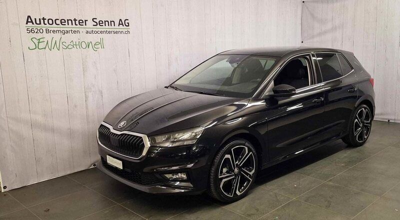Schwarz Gebraucht 2024 Skoda Fabia Selection Kleinwagen | CHF 31’140 - Bild 1/4