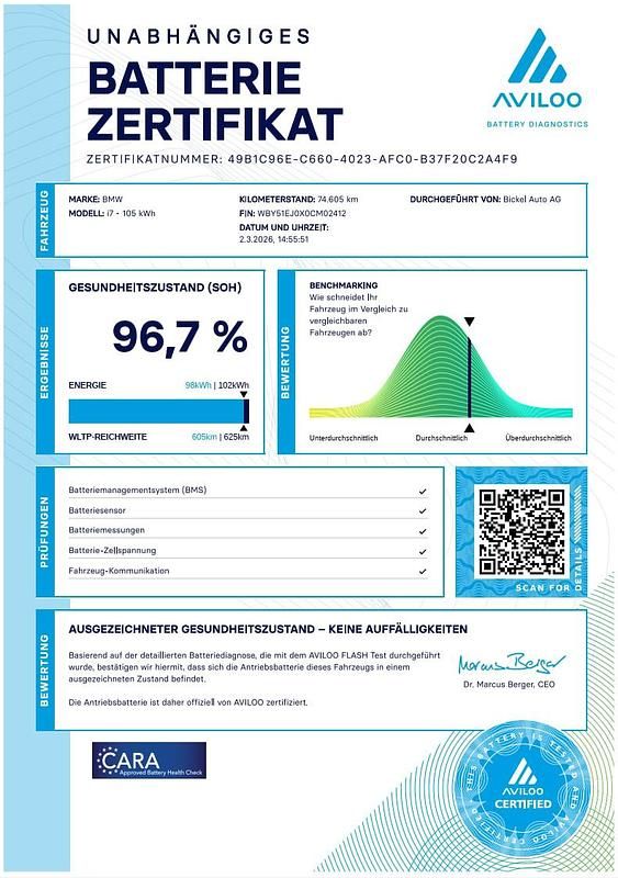 Gebraucht BMW i7 M Sport 400 kW (544 PS) 2022 Limousine