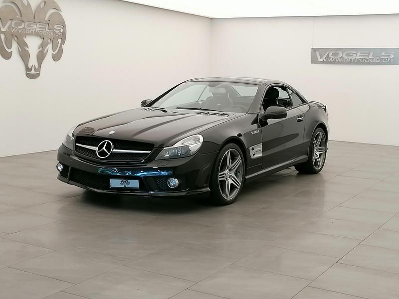 Schwarz Gebraucht 2010 Mercedes SL63 AMG AMG Cabrio | CHF 49’800 (Etwas zu teuer) - Bild 1/4