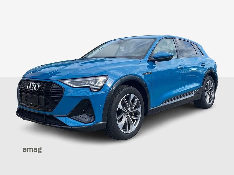 Gebraucht Audi e-tron S-Line 300 kW (408 PS) 2020 Bleu antigua métalic SUV