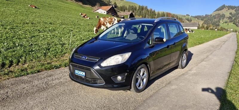Schwarz Gebraucht 2013 Ford Grand C-Max Titanium Van / Kleinbus | CHF 7’500 - Bild 1/4