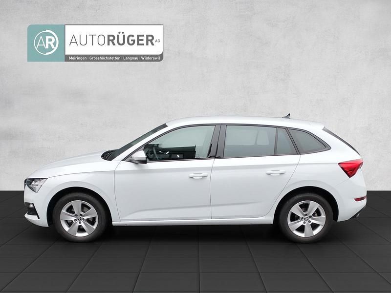 Gebraucht Skoda Scala Fresh 110 PS (80 kW) 2022 Weiss Kleinwagen
