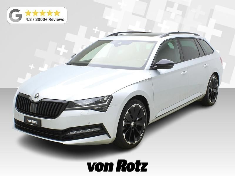 Gebraucht Skoda Superb SportLine 272 PS (200 kW) 2020 Silber Kombi