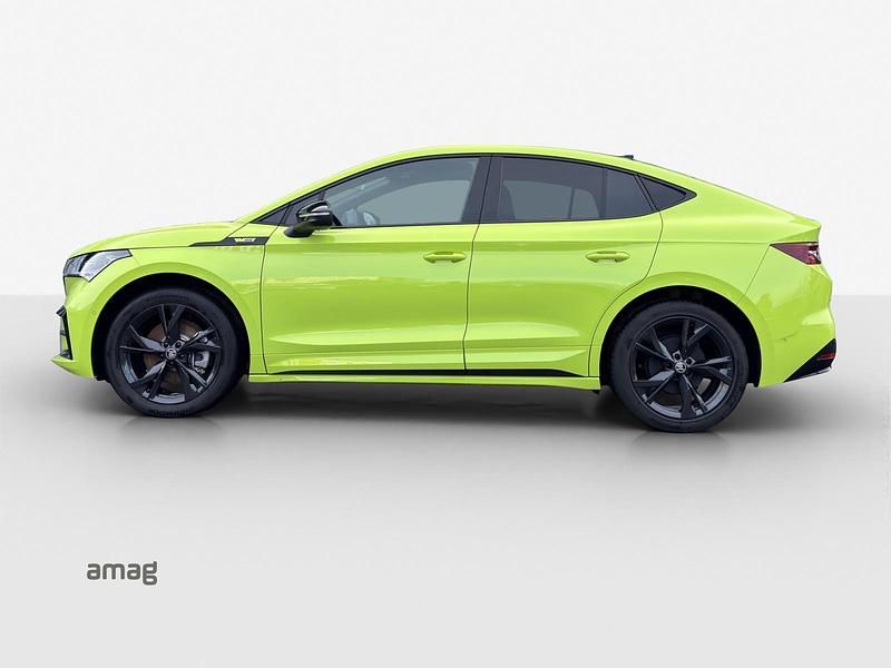 Gebraucht Skoda Enyaq iV RS 219 kW (299 PS) 2023 Mamba grün, spezial SUV