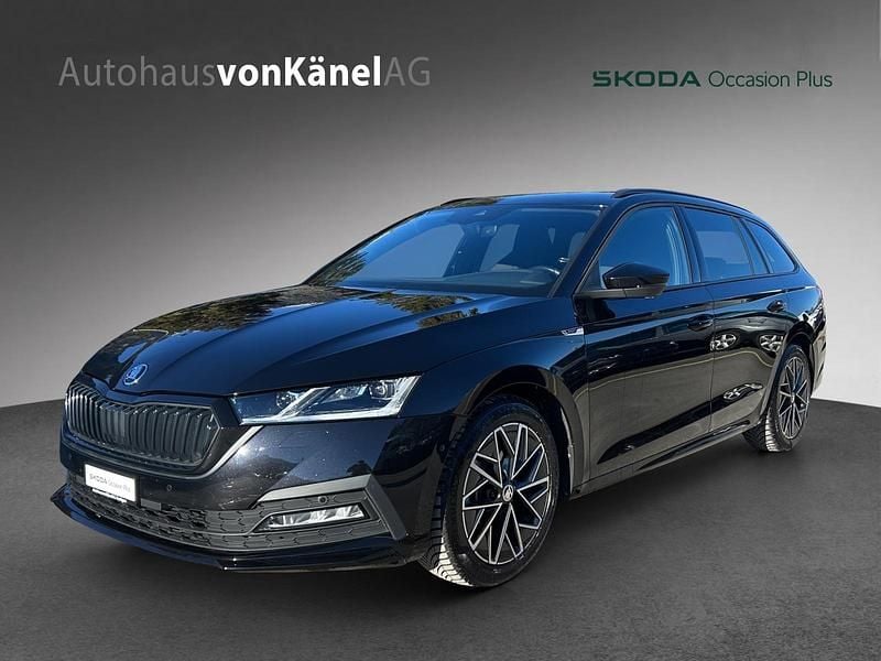 Schwarz Gebraucht 2024 Skoda Octavia SportLine Kombi | CHF 34’950 (Fairer Preis) - Bild 1/4