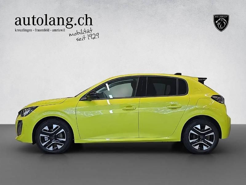 Neu Peugeot 208 Allure Premium 110 PS (80 kW) 2025 Gelb Kleinwagen