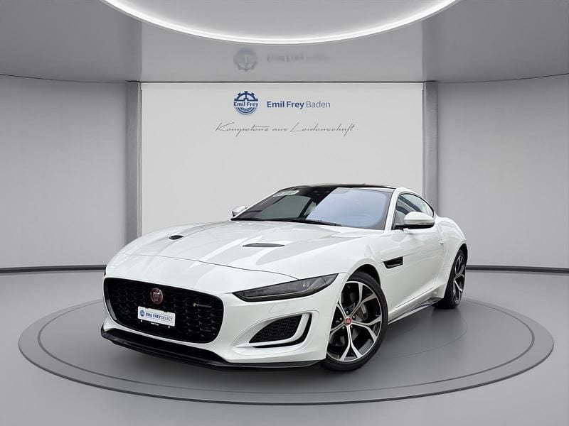 Weiss Gebraucht 2021 Jaguar F-Type R-Dynamic Coupé | CHF 49’990 (Teuer) - Bild 1/4
