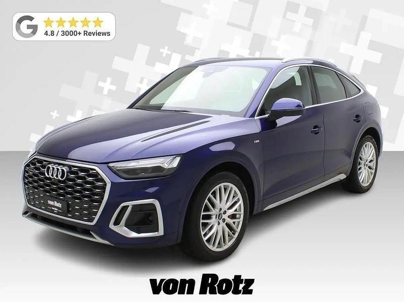 Blau Gebraucht 2025 Audi Q5 Sportback S-Line SUV | CHF 38’840 - Bild 1/4