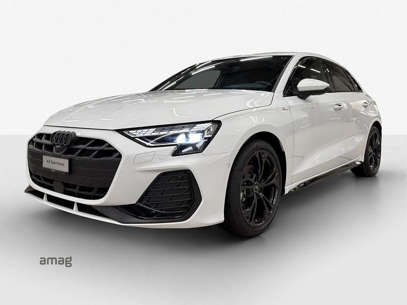 Neu Audi A3 Attraction 150 PS (110 kW) 2025 Gletscherweiss metallic Limousine