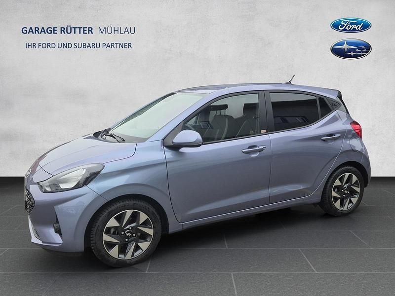 Blau Gebraucht 2023 Hyundai i10 Kleinwagen | CHF 16’800 (Fairer Preis) - Bild 1/4