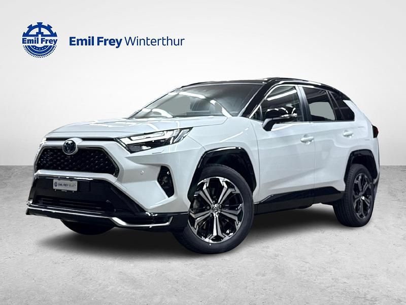 Weiss Gebraucht 2025 Toyota RAV4 Hybrid Platinum SUV | CHF 48’950 (Superpreis) - Bild 1/4