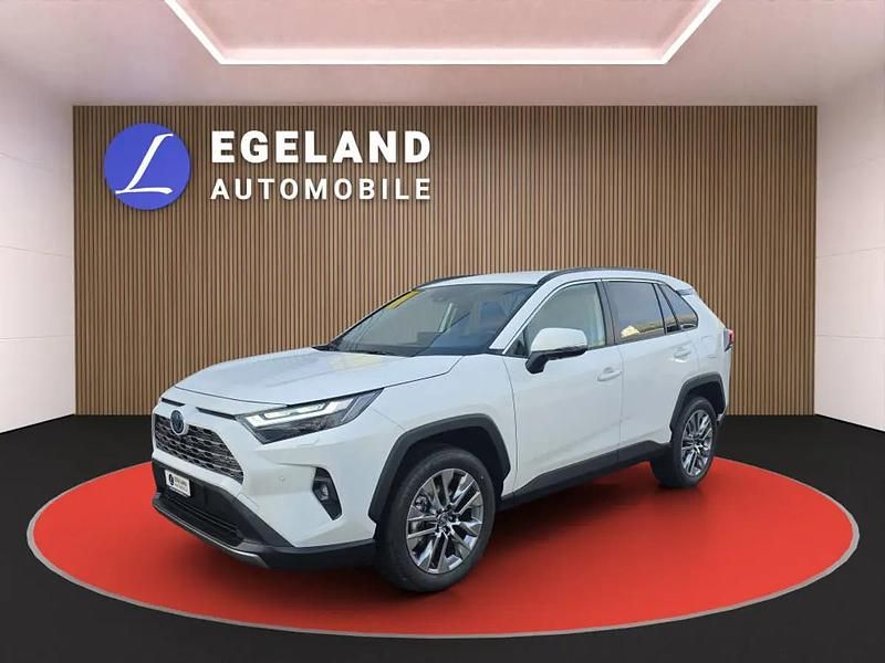 Weiss Neu 2025 Toyota RAV4 Hybrid Premium SUV | CHF 46’850 (Superpreis) - Bild 1/4