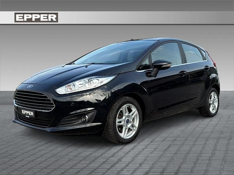 Schwarz Gebraucht 2014 Ford Fiesta Titanium Limousine | CHF 8’990 (Teuer) - Bild 1/4