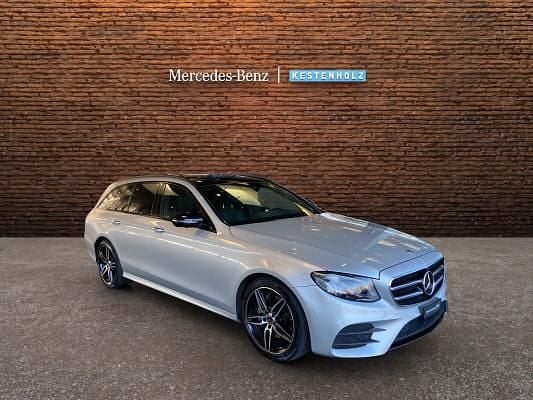 Gebraucht Mercedes E220 AMG line 194 PS (142 kW) 2020 Silber Kombi