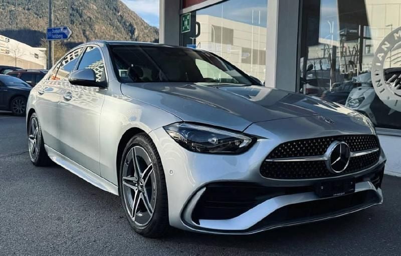 Gebraucht Mercedes C300e AMG line 258 PS (189 kW) 2021 Silber Limousine