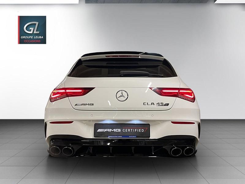 Gebraucht Mercedes CLA45 AMG Shooting Brake AMG 422 PS (310 kW) 2019 Weiss Kombi