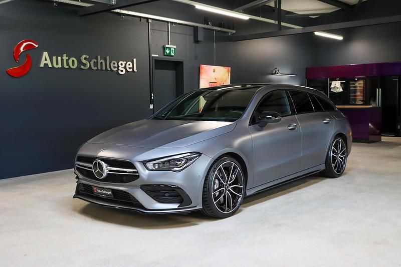 Anthrazit Gebraucht 2020 Mercedes CLA35 AMG Shooting Brake AMG Kombi | CHF 47’900 - Bild 1/4