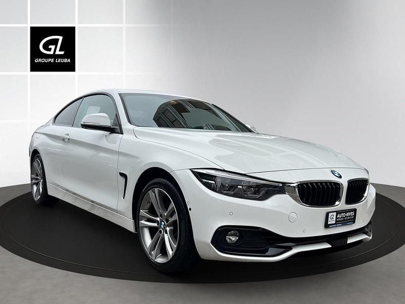 Gebraucht BMW 430 Sport Line 252 PS (185 kW) 2019 Weiss Coupé