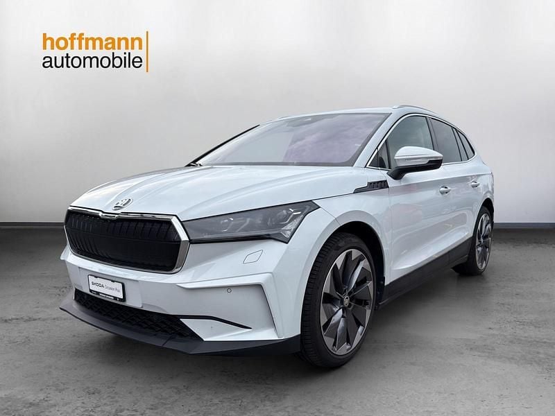 Weiss Gebraucht 2021 Skoda Enyaq iV SUV | CHF 26’700 (Superpreis) - Bild 1/4
