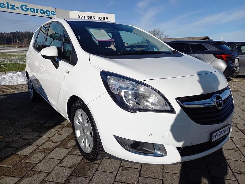 Gebraucht Opel Meriva drive 120 PS (88 kW) 2014 Weiss Van / Kleinbus