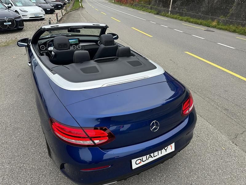 Gebraucht Mercedes C200 AMG line 184 PS (135 kW) 2021 Cabrio
