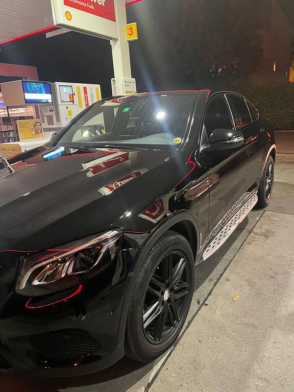 Gebraucht Mercedes GLC250 AMG line 204 PS (150 kW) 2017 Coupé