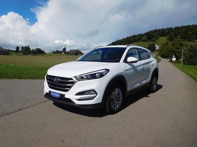 Gebraucht Hyundai Tucson 185 PS (136 kW) 2016 Weiss SUV