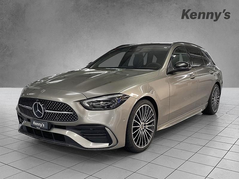 Silber Gebraucht 2022 Mercedes C200 AMG line Kombi | CHF 45’890 - Bild 1/4