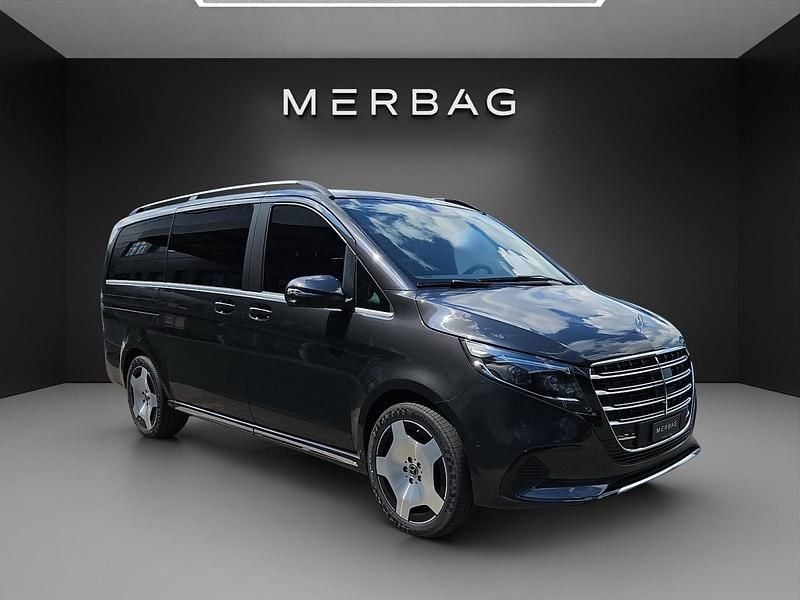 Schwarz Gebraucht 2024 Mercedes V300 Exclusive Van / Kleinbus | CHF 77’500 (Fairer Preis) - Bild 1/4