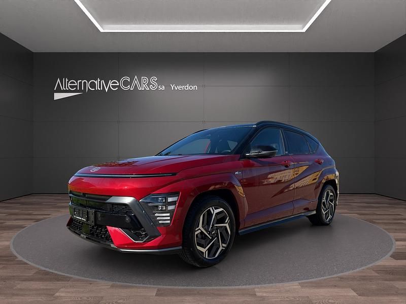 Rot Gebraucht 2023 Hyundai Kona N Line SUV | CHF 30’900 (Etwas zu teuer) - Bild 1/4