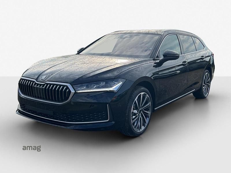Ebony schwarz, metallic Gebraucht 2024 Skoda Superb LAURIN & KLEMENT Kombi | CHF 52’980 - Bild 1/4