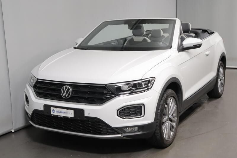 Weiss Gebraucht 2020 VW T-Roc Cabriolet Advance Cabrio | CHF 24’900 (Guter Preis) - Bild 1/4