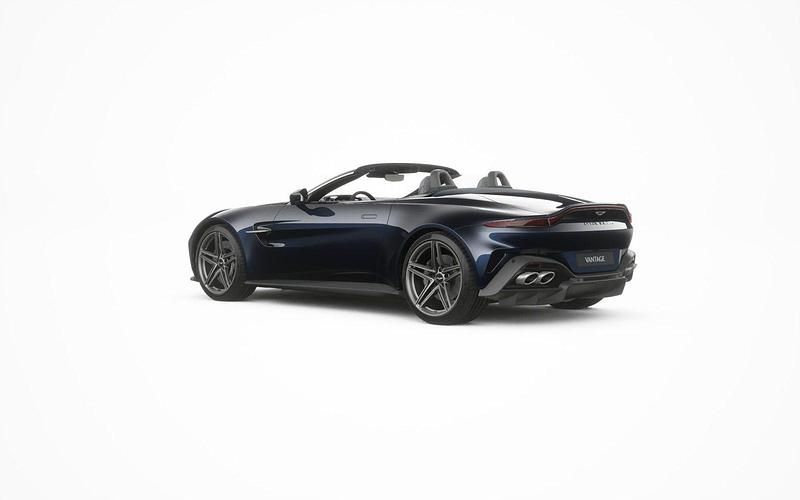 Neu Aston Martin V8 Vantage 665 PS (489 kW) 2025 Blau Cabrio