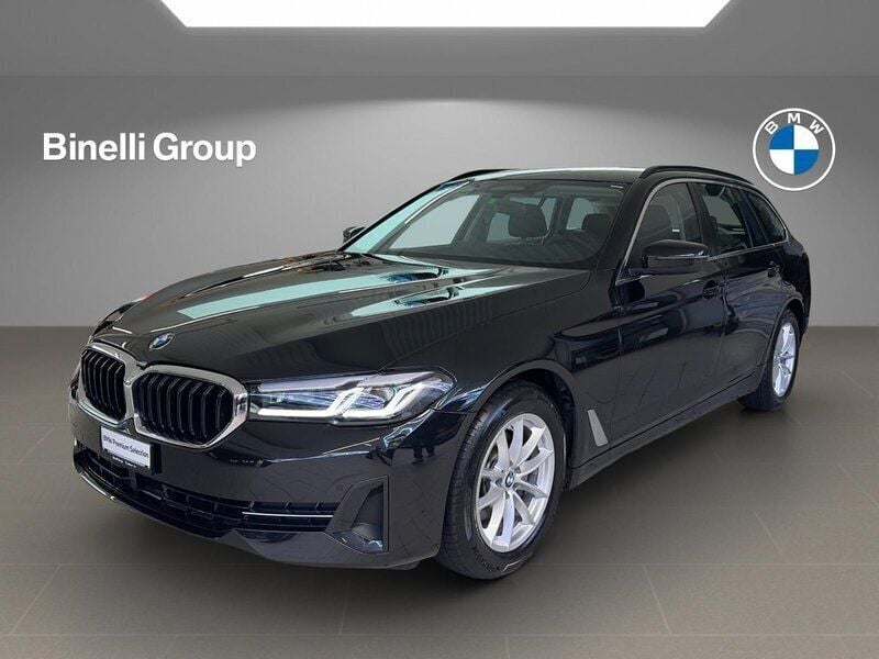 Schwarz Gebraucht 2023 BMW 520 Sport Line Kombi | CHF 39’900 (Guter Preis) - Bild 1/4