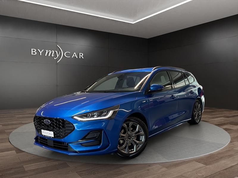 Blau Gebraucht 2024 Ford Focus ST-Line X Kombi | CHF 23’990 (Etwas zu teuer) - Bild 1/4