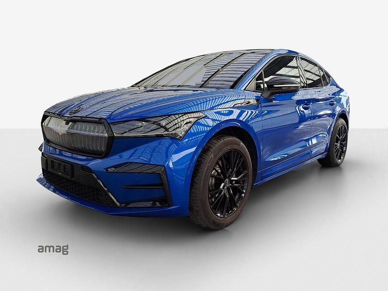 Race blau, metallic Gebraucht 2023 Skoda Enyaq iV RS SUV | CHF 45’550 (Fairer Preis) - Bild 1/4