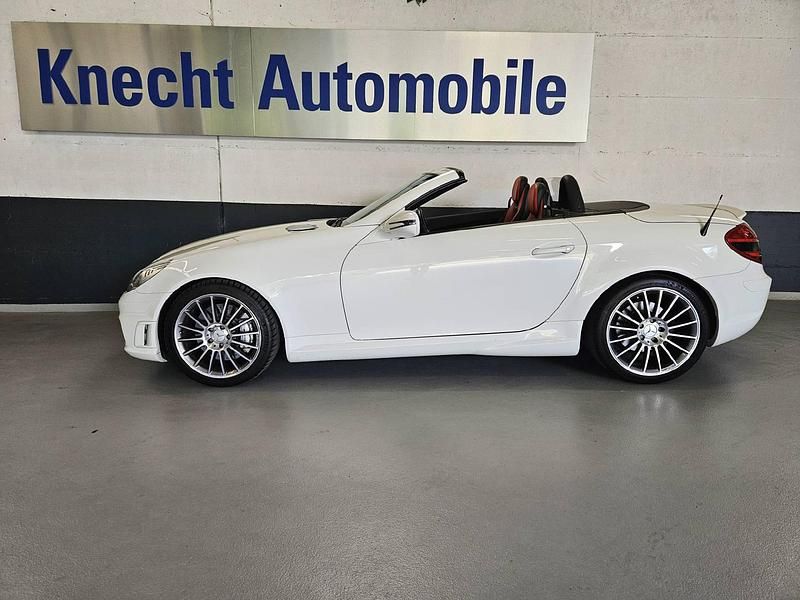 Gebraucht Mercedes SLK55 AMG AMG 360 PS (264 kW) 2009 Weiss Cabrio