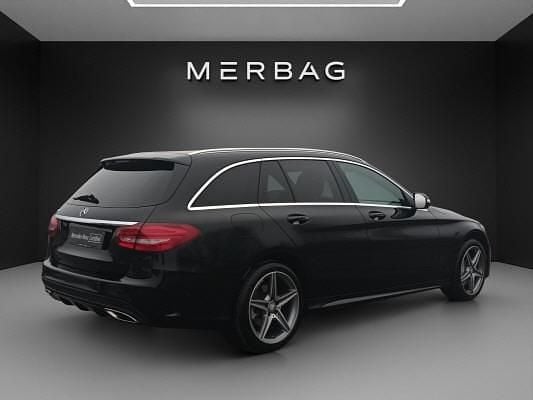 Gebraucht Mercedes C250 AMG line 211 PS (155 kW) 2015 Schwarz Kombi