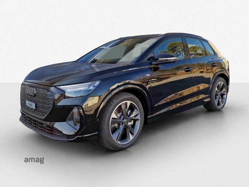 Mythosschwarz metallic Gebraucht 2024 Audi Q4 e-tron Basis SUV | CHF 49’900 - Bild 1/4