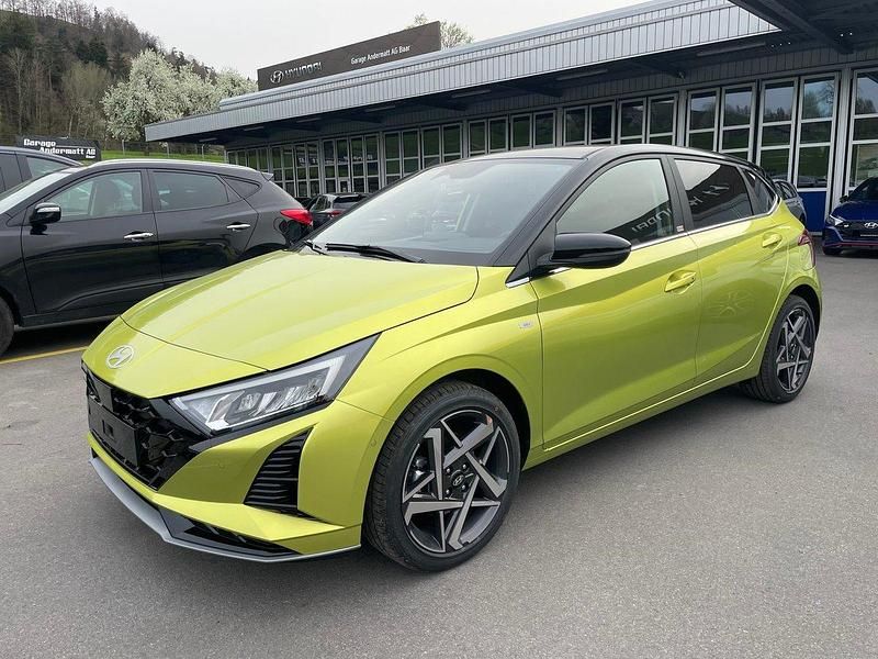 Gebraucht Hyundai i20 120 PS (88 kW) 2024 Grün Kleinwagen