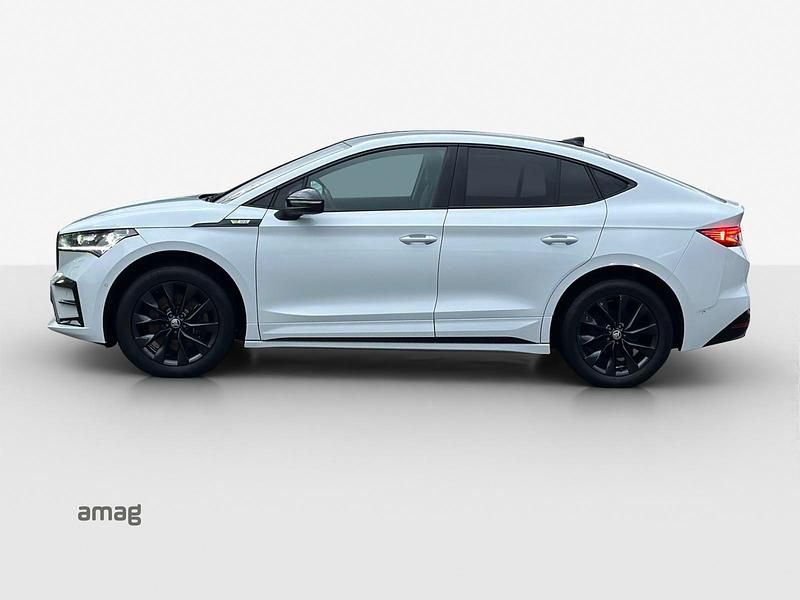 Gebraucht Skoda Enyaq iV RS 219 kW (299 PS) 2023 Moon weiss, metallic SUV