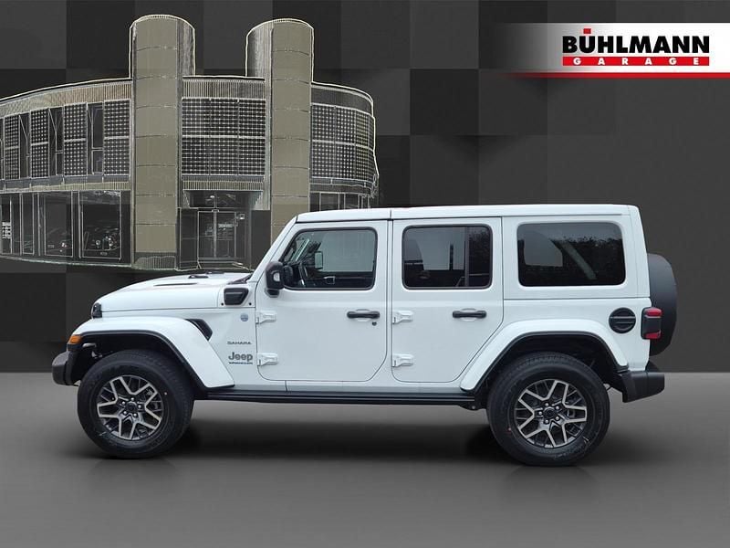 Neu Jeep Wrangler Sahara 381 PS (280 kW) 2025 Weiss SUV