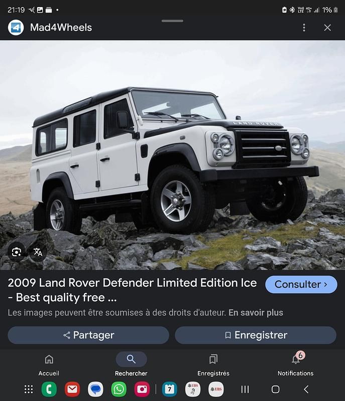 Gebraucht 2010 Land Rover Defender SUV | CHF 44’300 (Fairer Preis) - Bild 1/4