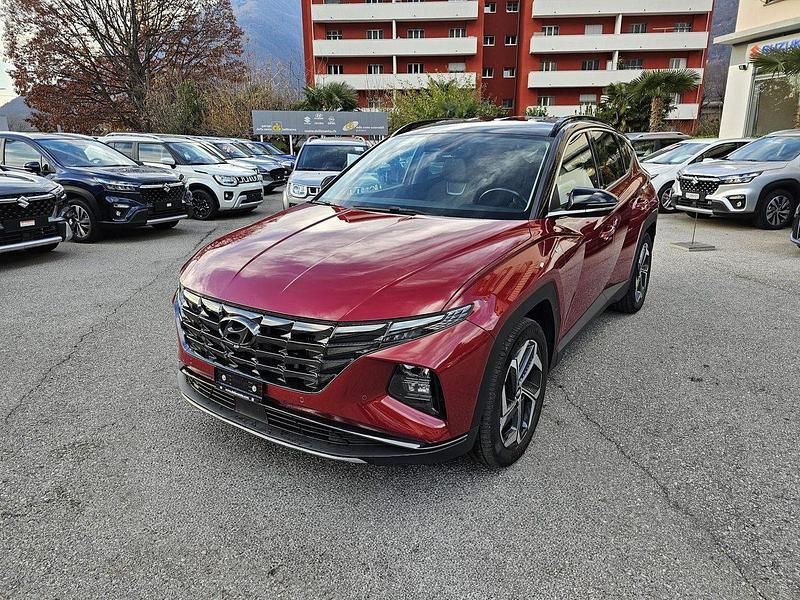 Gebraucht Hyundai Tucson 180 PS (132 kW) 2021 Rot SUV