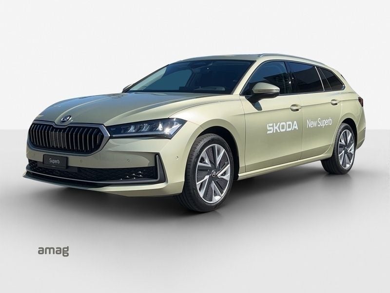 Ice tea gelb, metallic Gebraucht 2024 Skoda Superb Selection Kombi | CHF 44’900 - Bild 1/4