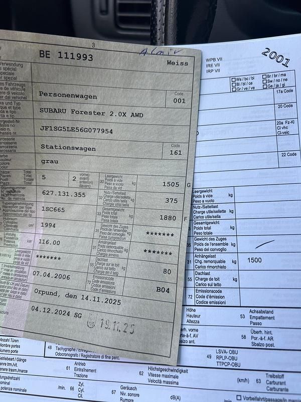 Gebraucht Subaru Forester Comfort 158 PS (116 kW) 2006 SUV