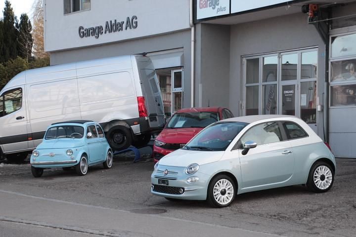 Gebraucht Fiat 500C Collezione 70 PS (51 kW) 2024 Blau Cabrio