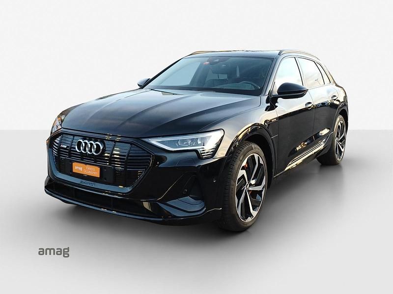 Mythosschwarz metallic Gebraucht 2021 Audi e-tron S-Line SUV | CHF 35’900 (Fairer Preis) - Bild 1/4