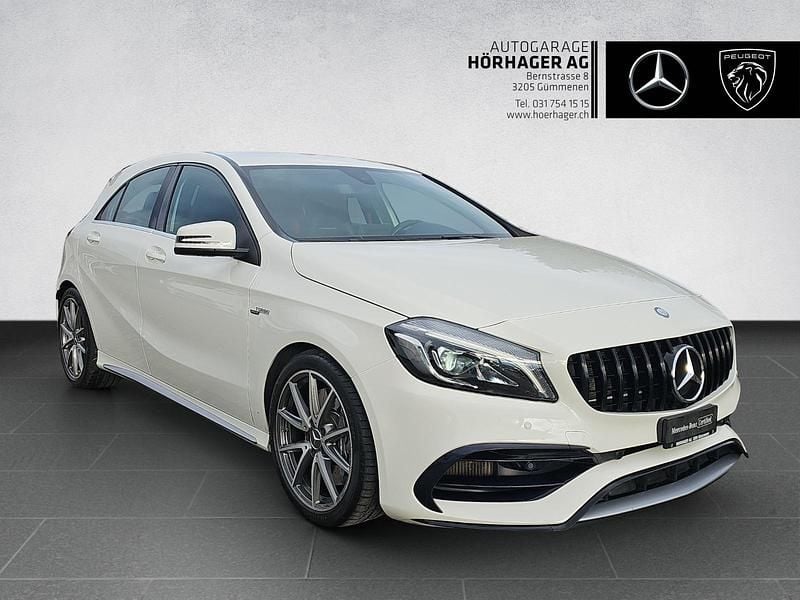 Weiss Gebraucht 2016 Mercedes A45 AMG AMG Limousine | CHF 24’800 (Guter Preis) - Bild 1/4