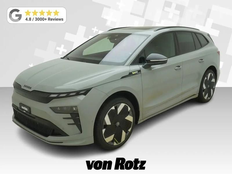 Gebraucht Skoda Enyaq iV Lounge 250 kW (340 PS) 2025 Schwarz SUV